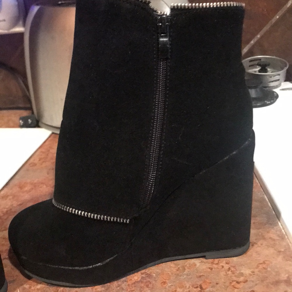 Black booties